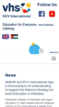 Mobile Screenshot of dvv-international.jo